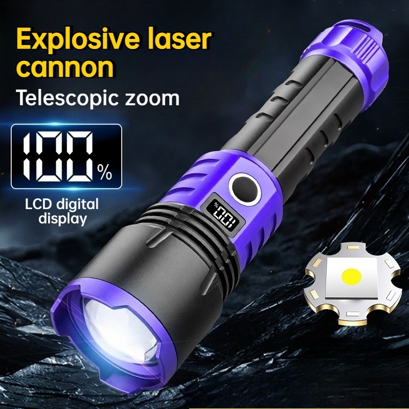 Outdoor Lighting For Camping - Linterna LED Multifuncional de Luz Fuerte