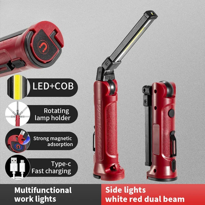 Outdoor Lighting Fixtures - Luz de trabajo LED COB, linterna
