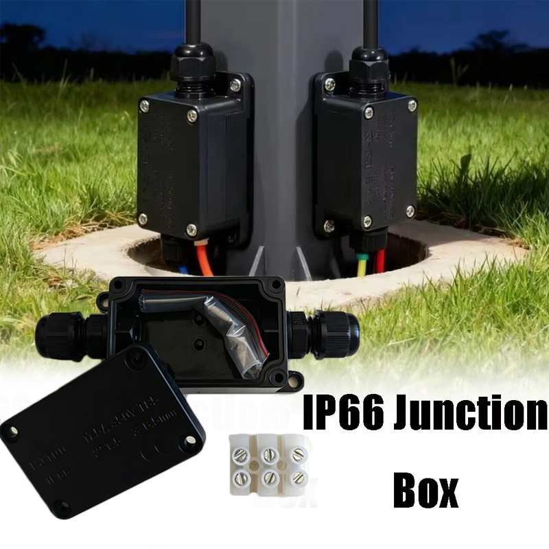 Outdoor Lighting Connectors - Caja de Conexiones Eléctrica Impermeable para