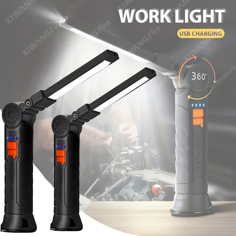 Outdoor Lighting Fixtures - Linterna LED recargable, luz de trabajo