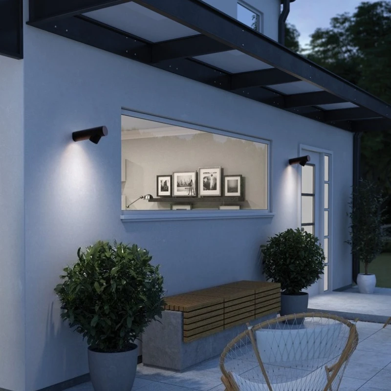 Outdoor Lighting Unique - SANDYHA Lámpara de pared LED moderna