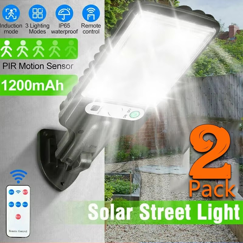 Solar Wall Sconce - Luces Solares de Jardín con Sensor