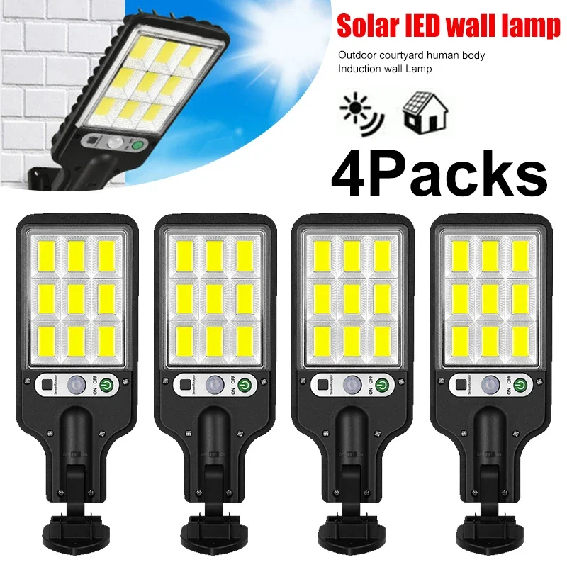 Outdoor Lighting Led - Potente Lámpara Solar LED para Exteriores,