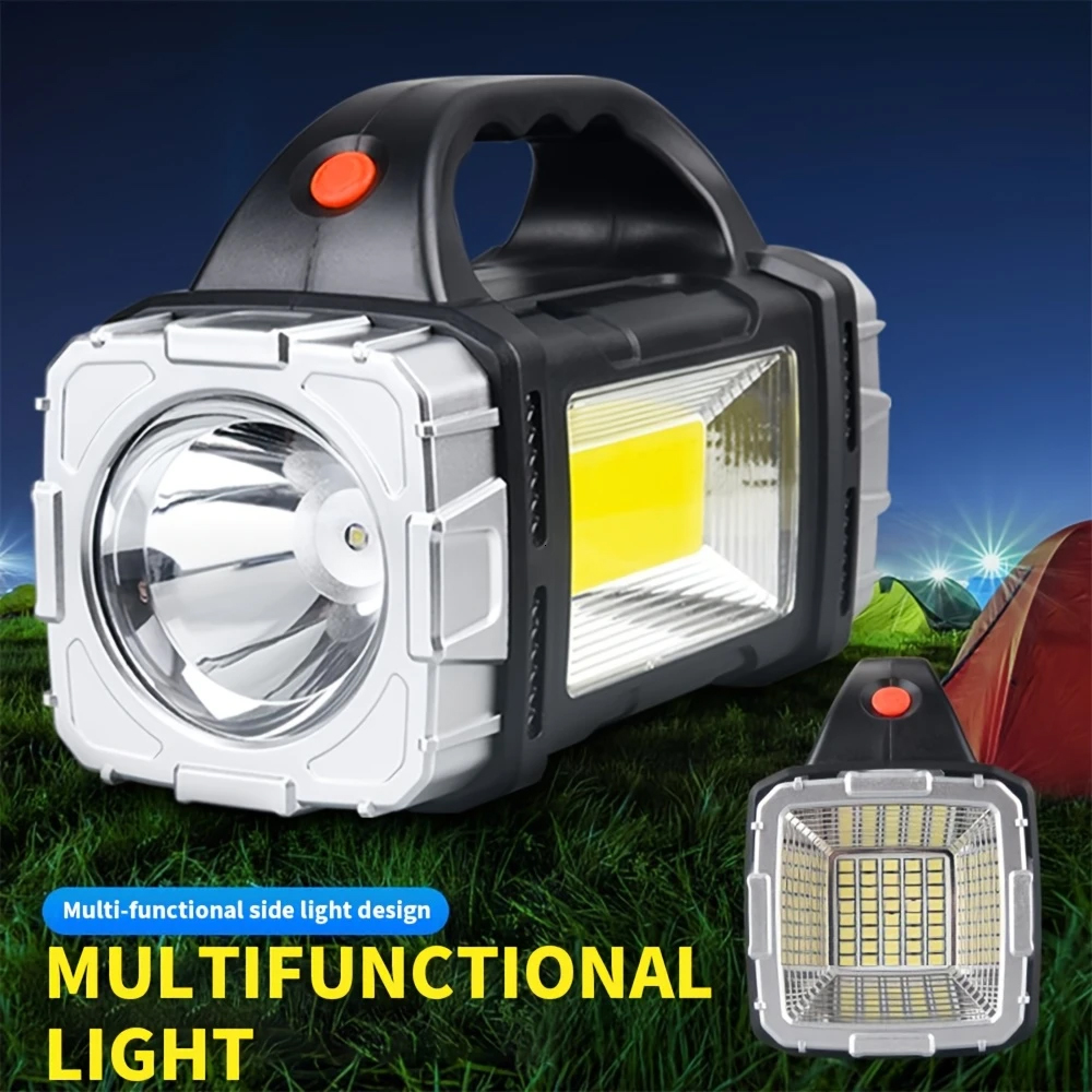 Outdoor Lighting For Camping - Potente linterna recargable por USB, luz
