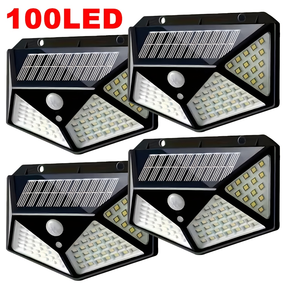 Solar Wall Sconce - Lámpara Solar de Jardín de 100