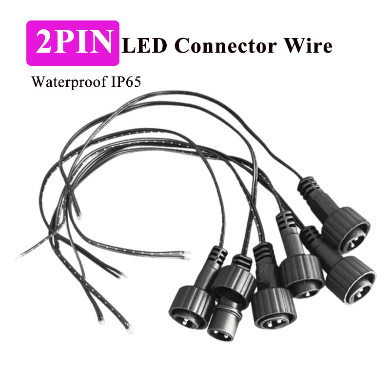 Outdoor Lighting Connectors - Conector LED de 2 Pines para