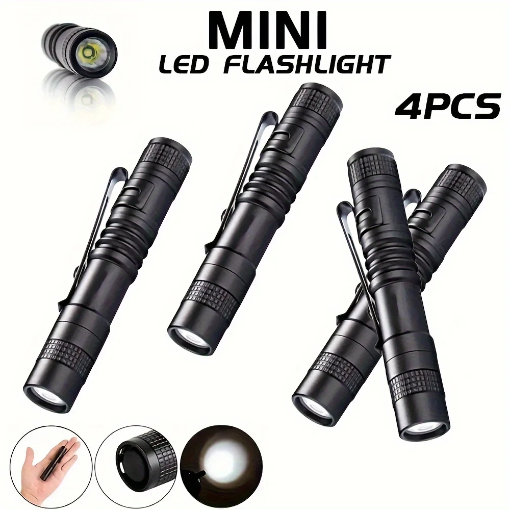 Outdoor Lighting Fixtures - Mini bolígrafo LED portátil de bolsillo,