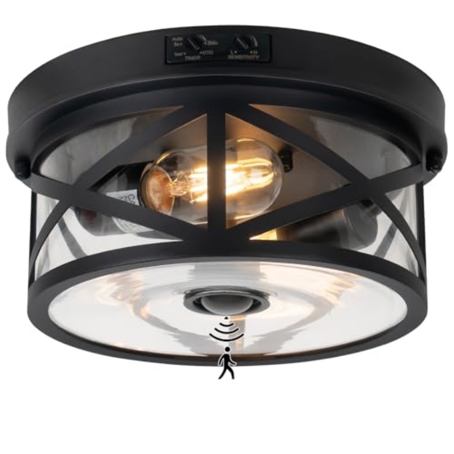 Outdoor Lighting Fixtures - Lámpara de techo para exteriores con
