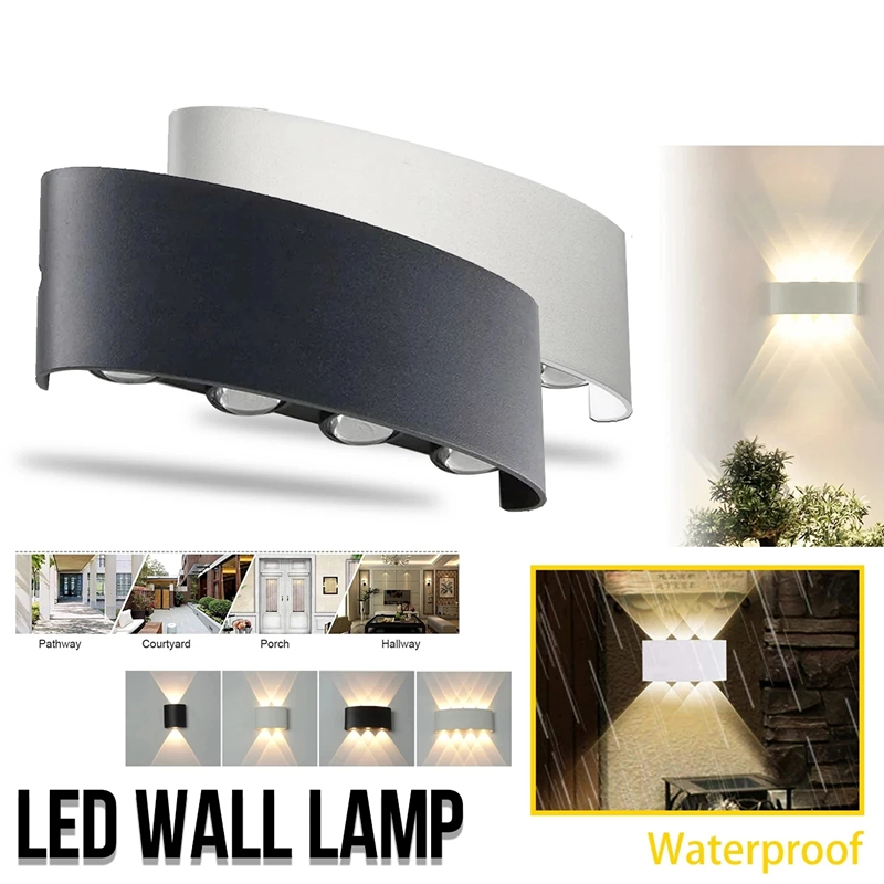 Xl Outdoor Lighting - Lámpara Led de pared moderna para
