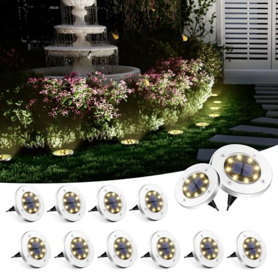 Outdoor Lighting Led - Luces Solares para Jardín, Luces Solares