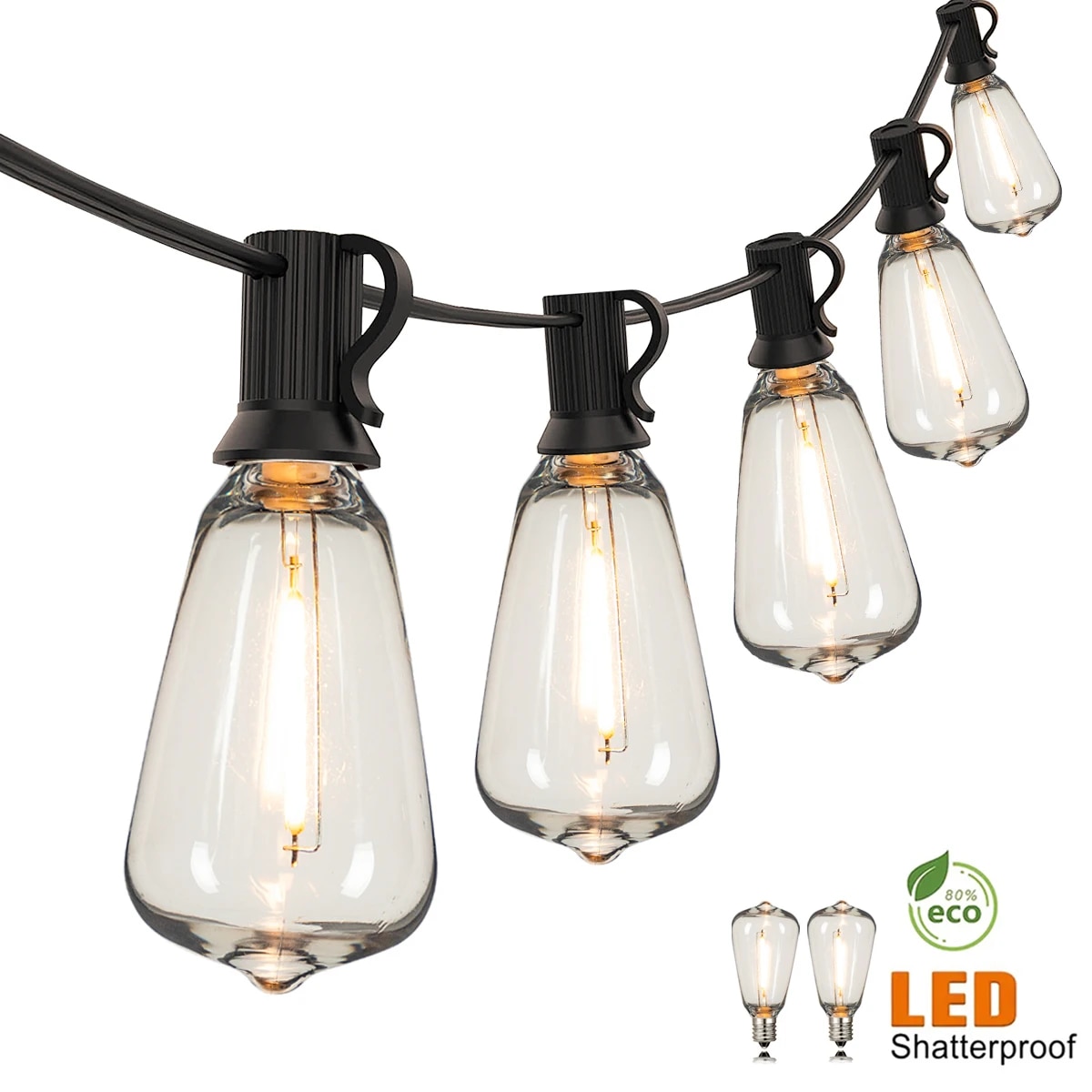 Outdoor Lighting Connectors - Guirnalda de Luces ST38 de 110V