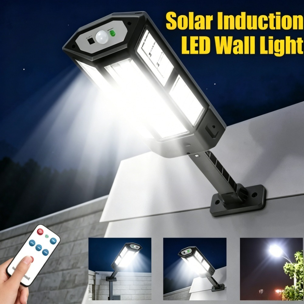 Solar Wall Sconce - Potente Lámpara Solar LED para Exteriores,