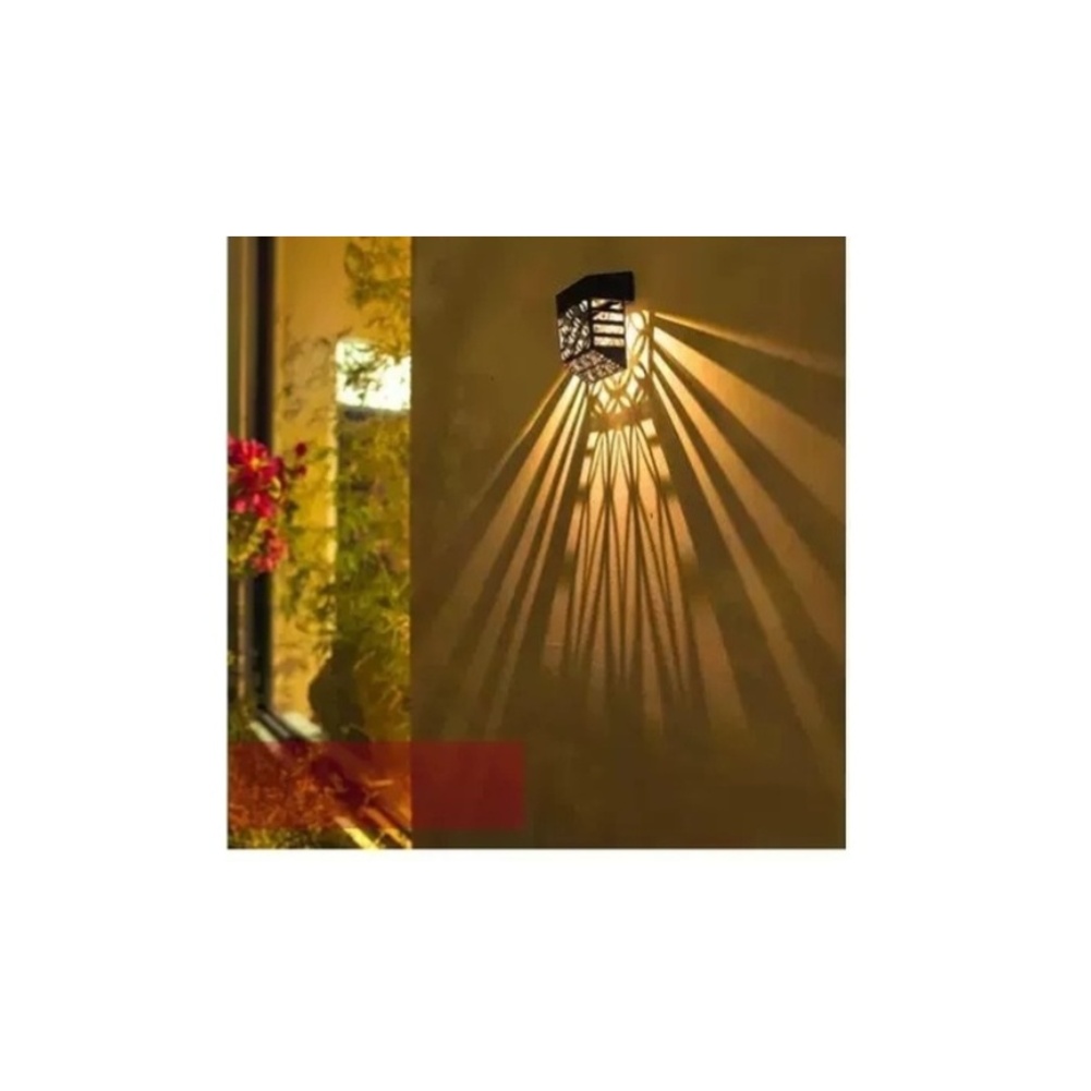 Outdoor Lighting Pathway - Lámpara de Jardín LED Solar, Impermeable,