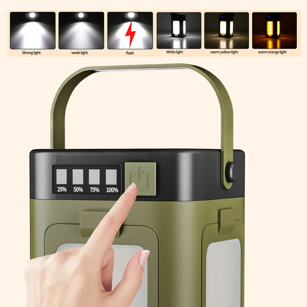 Lámpara Solar Portátil para Ca - Outdoor Lighting Led reseña y precio
