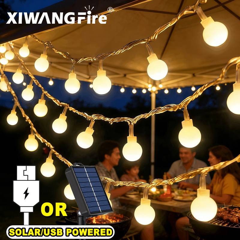 Guirnalda de Luces Solares/USB - Outdoor Lighting Led reseña y precio