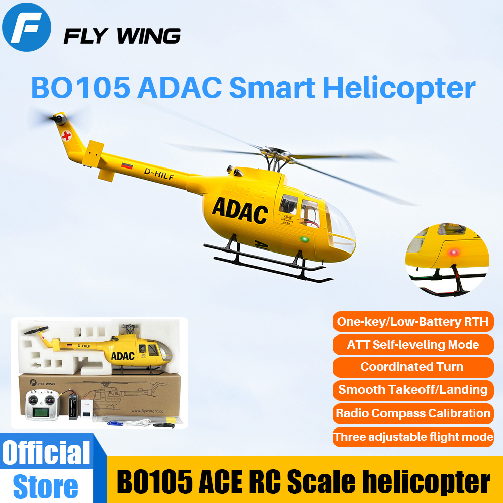 Helicóptero a escala FLY WING  - Outdoor Lighting Options reseña y precio