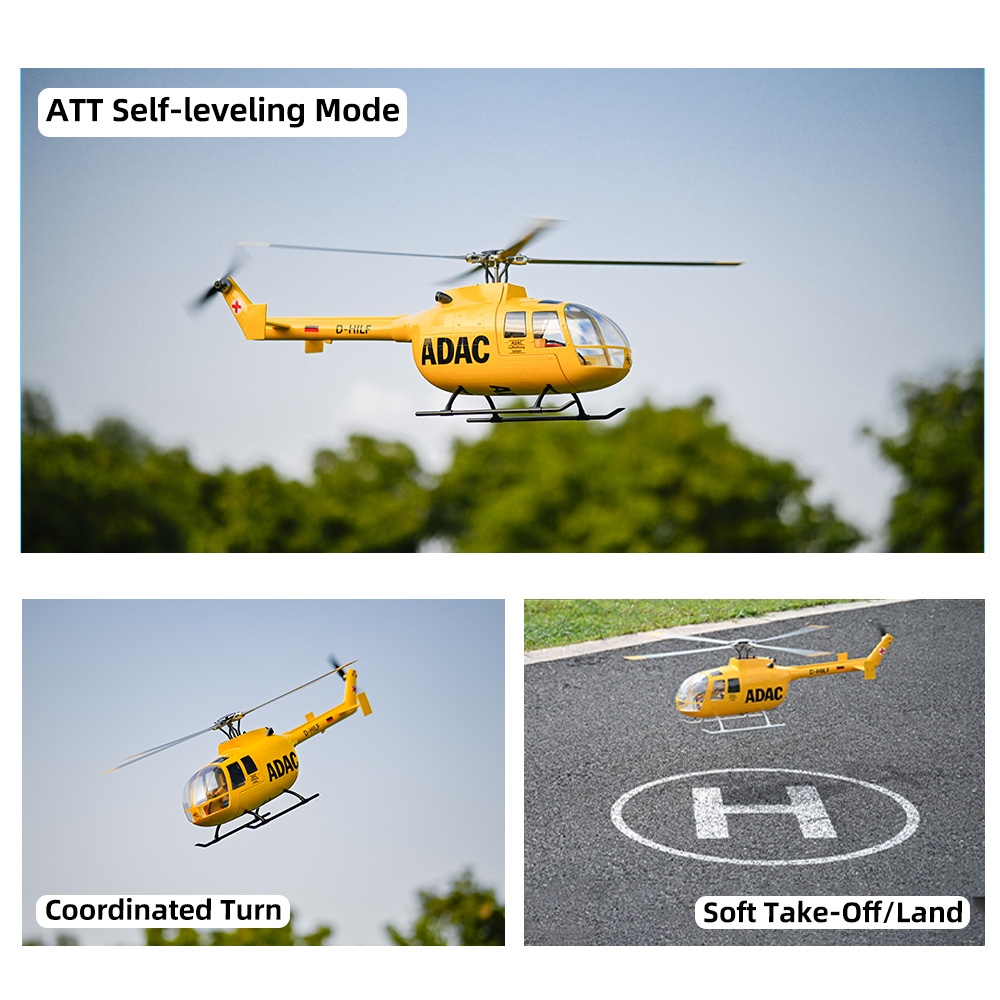 Helicóptero a escala FLY WING  - Outdoor Lighting Options reseña y precio