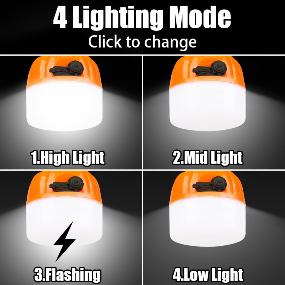 Lámpara portátil para acampar, - Outdoor Lighting For Camping reseña y precio