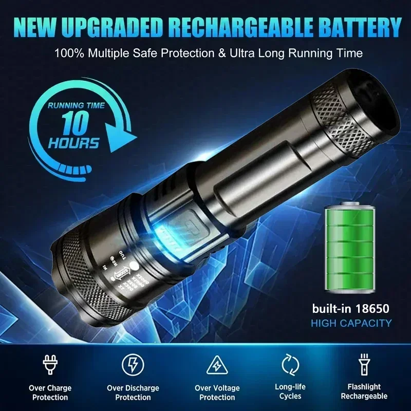 Linterna LED superbrillante, l - Outdoor Lighting Lowes reseña y precio