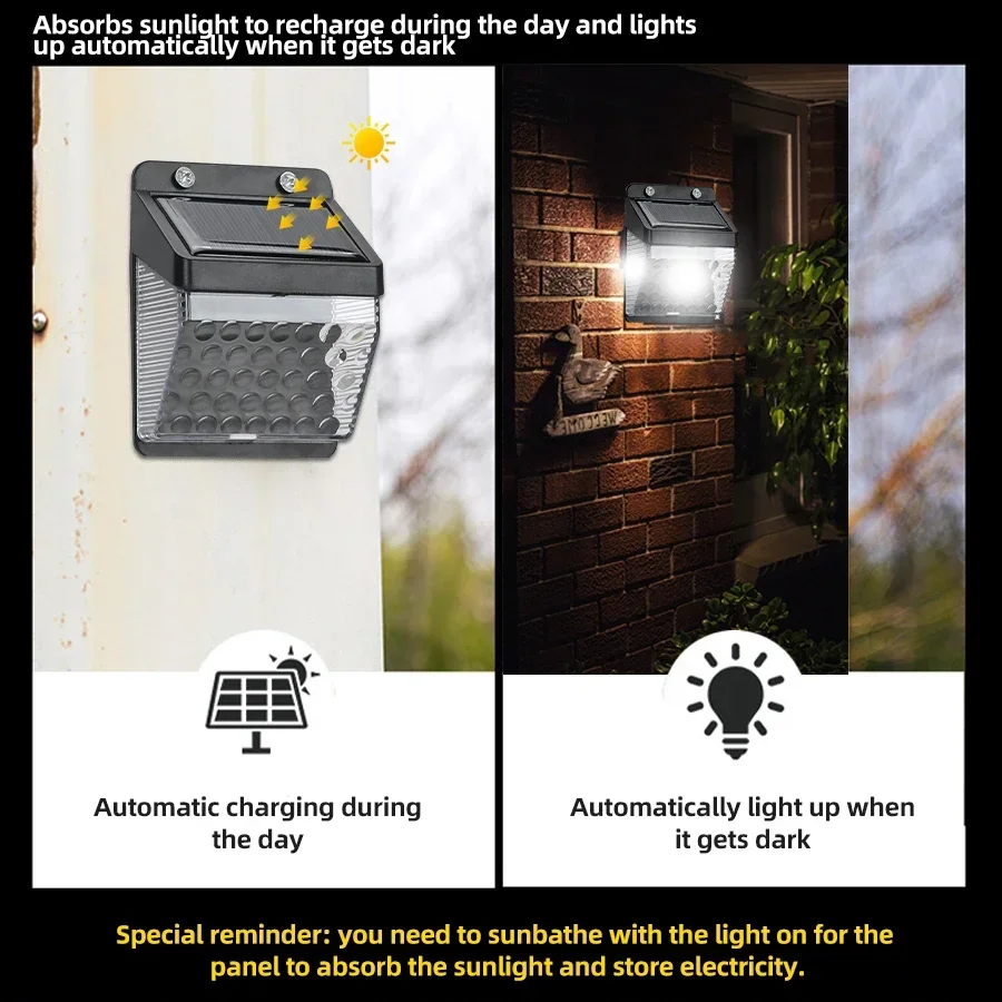 Luz Solar LED con Sensor de Mo - Outdoor Lighting Led reseña y precio
