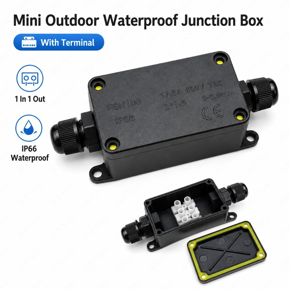 Caja de Conexiones para Cables - Outdoor Lighting Connectors reseña y precio