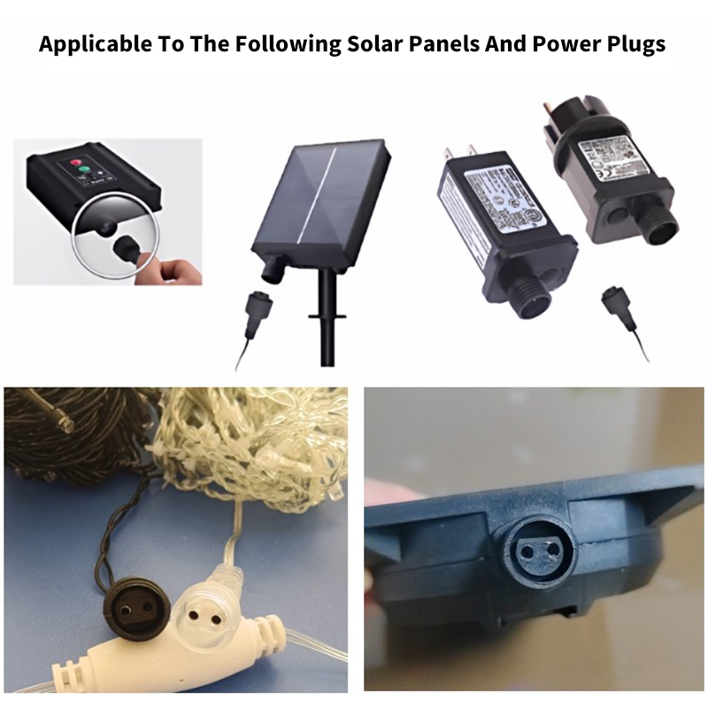 Conector LED de 2 Pines con Ca - Outdoor Lighting Connectors reseña y precio