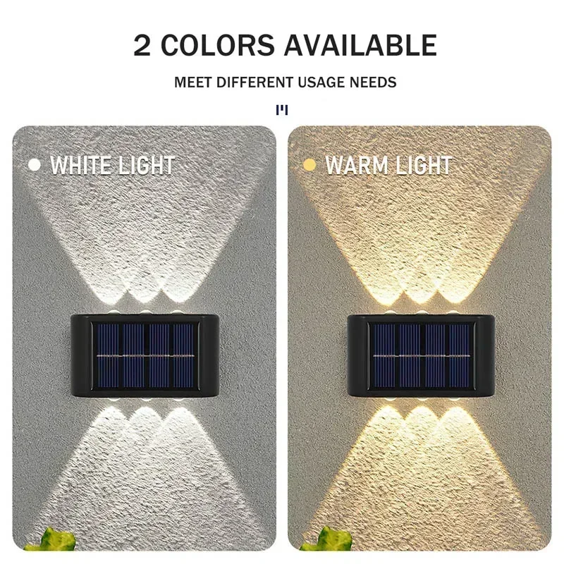 Lámpara Solar LED para Exterio - Solar Wall Sconce reseña y precio