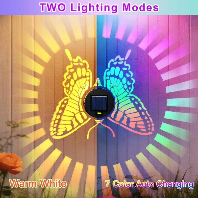 Luces Solares Decorativas con  - Solar Wall Sconce reseña y precio