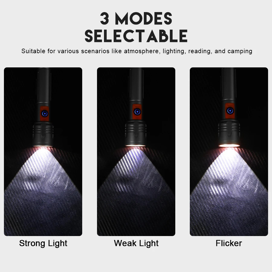Linterna LED de alta potencia, - Outdoor Lighting Lowes reseña y precio