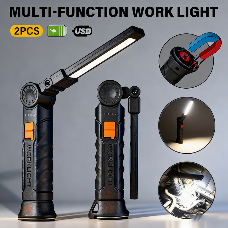 Linterna LED COB portátil, luz - Outdoor Lighting Fixtures reseña y precio