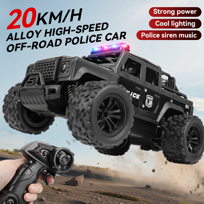 Camión RC de policía todoterre - Outdoor Lighting Under Eaves reseña y precio