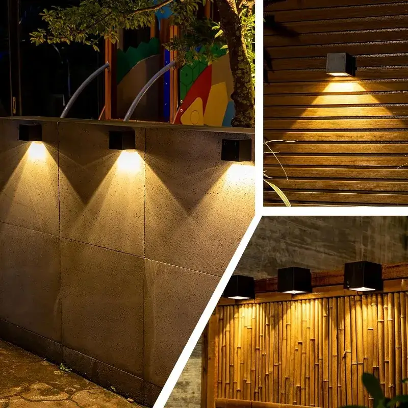 Lámpara solar impermeable para - Solar Wall Sconce reseña y precio
