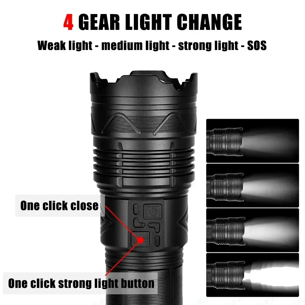 Linterna LED Súper Brillante d - Outdoor Lighting Fixtures reseña y precio