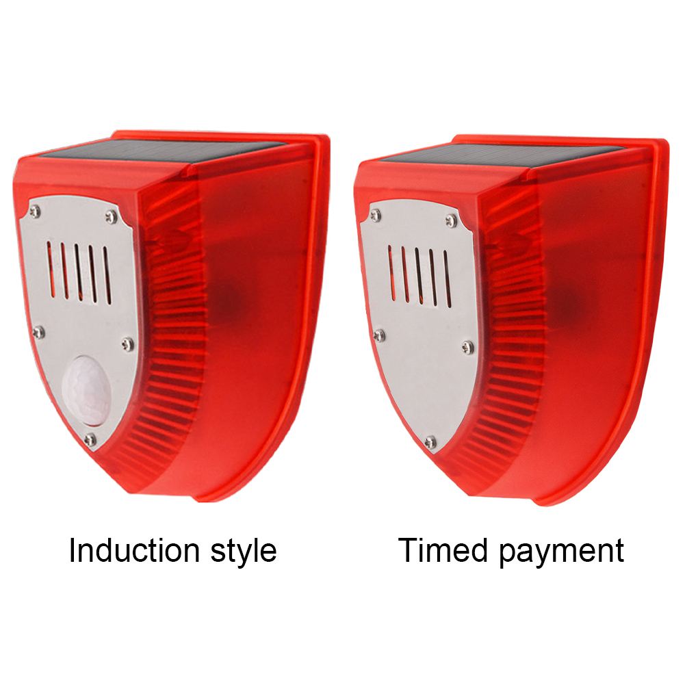 Alarma solar al aire libre con - Solar Wall Sconce reseña y precio