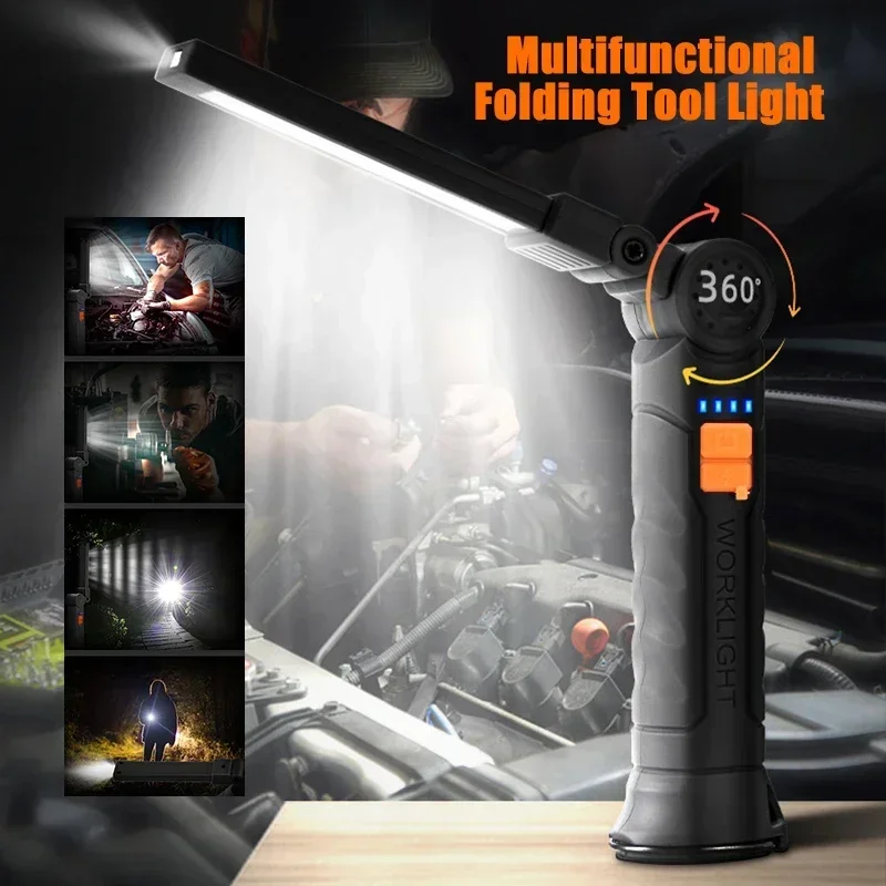 Linterna LED recargable, luz d - Outdoor Lighting Fixtures reseña y precio