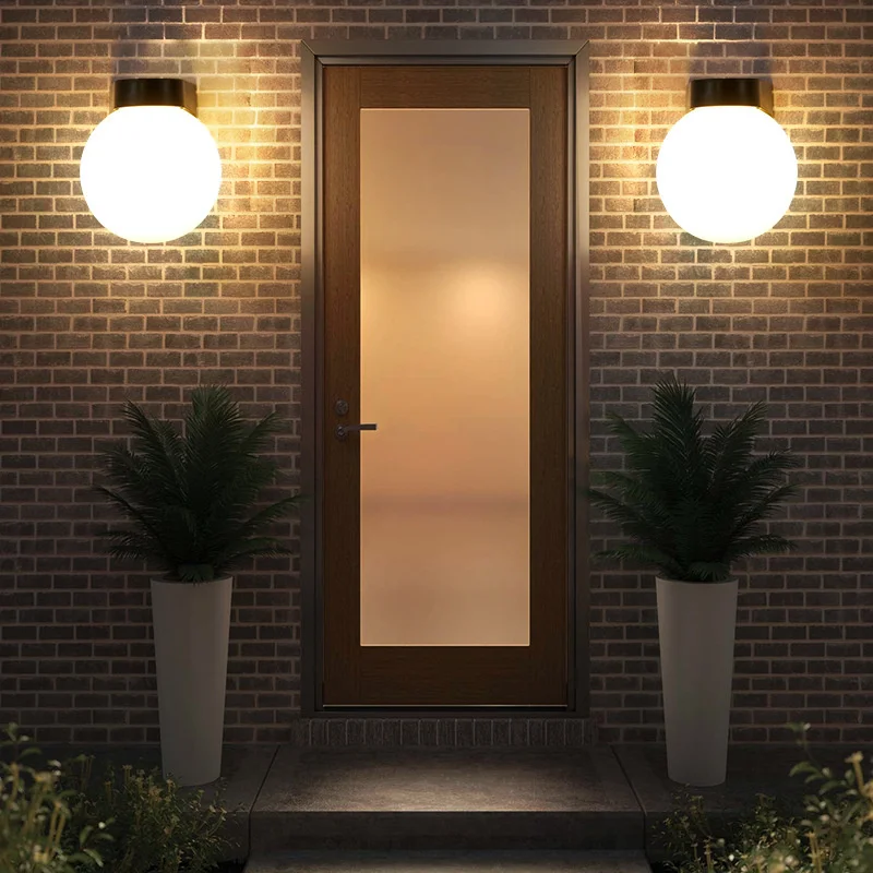 Lámpara de pared esférica para - Xl Outdoor Lighting reseña y precio