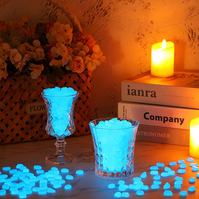 Piedras luminosas coloridas qu - Outdoor Lighting Pathway reseña y precio