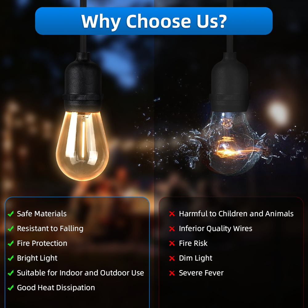 Guirnalda de Luces Decorativas - Outdoor Lighting Options reseña y precio