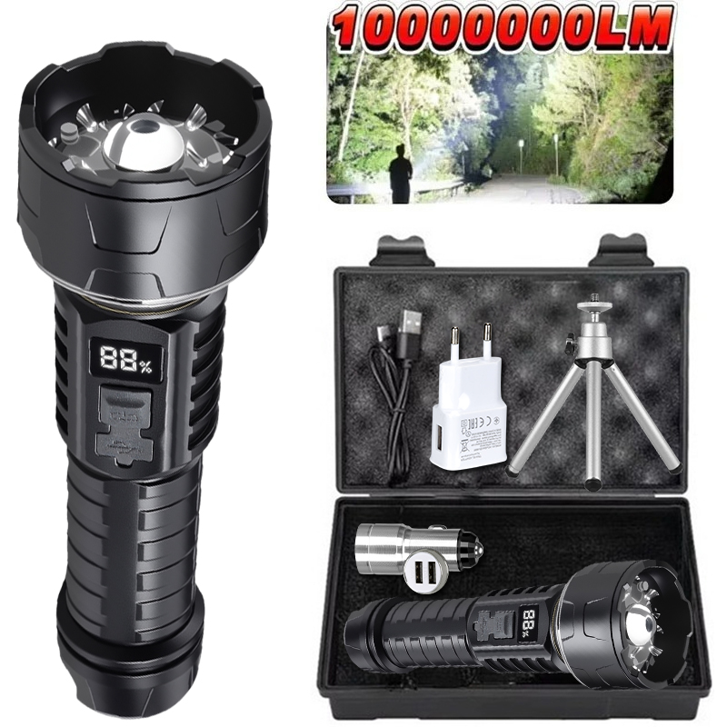 Linterna LED COB, linterna rec - Outdoor Lighting Lowes reseña y precio
