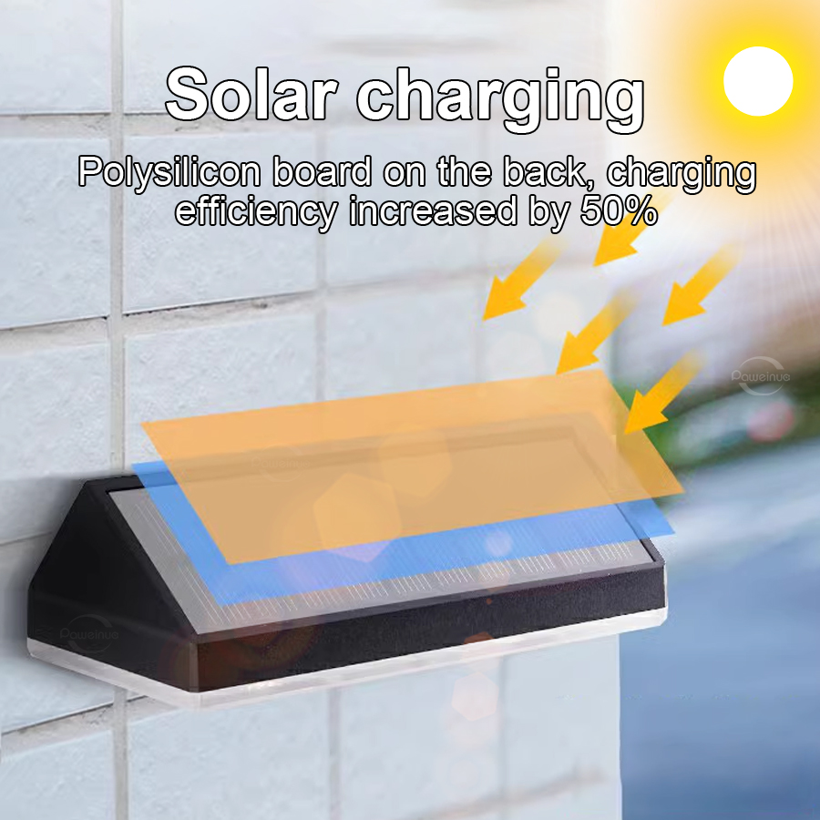Luces solares superbrillantes  - Solar Wall Sconce reseña y precio