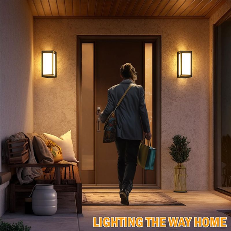 Luz de porche frontal con 3 op - Outdoor Lighting Options reseña y precio