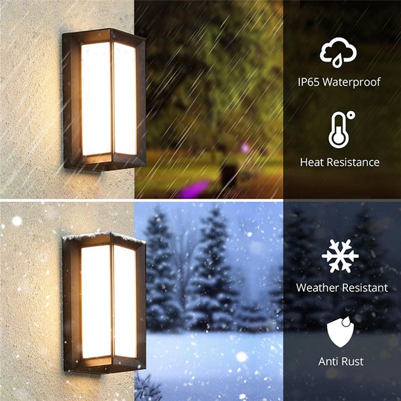 Luz de porche frontal con 3 op - Outdoor Lighting Options reseña y precio
