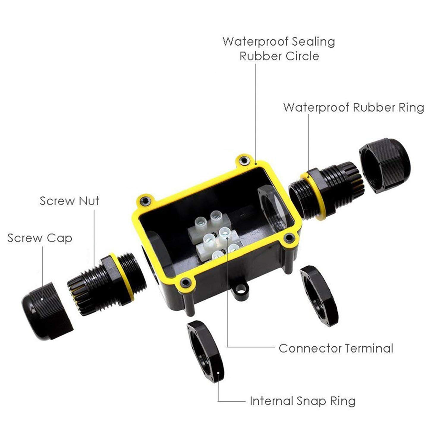 Caja de conexiones de conector - Outdoor Lighting Connectors reseña y precio