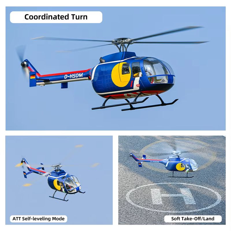 Helicóptero teledirigido Flyin - Outdoor Lighting Cable Uk reseña y precio