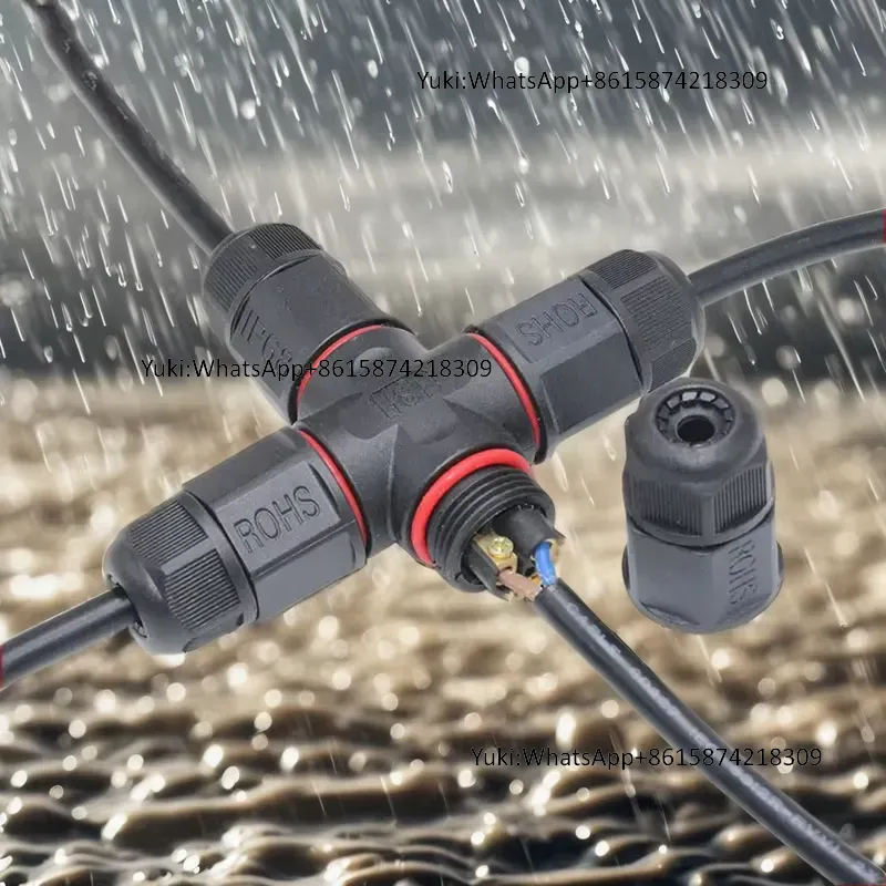 Conector Eléctrico Tipo T a Pr - Outdoor Lighting Connectors reseña y precio