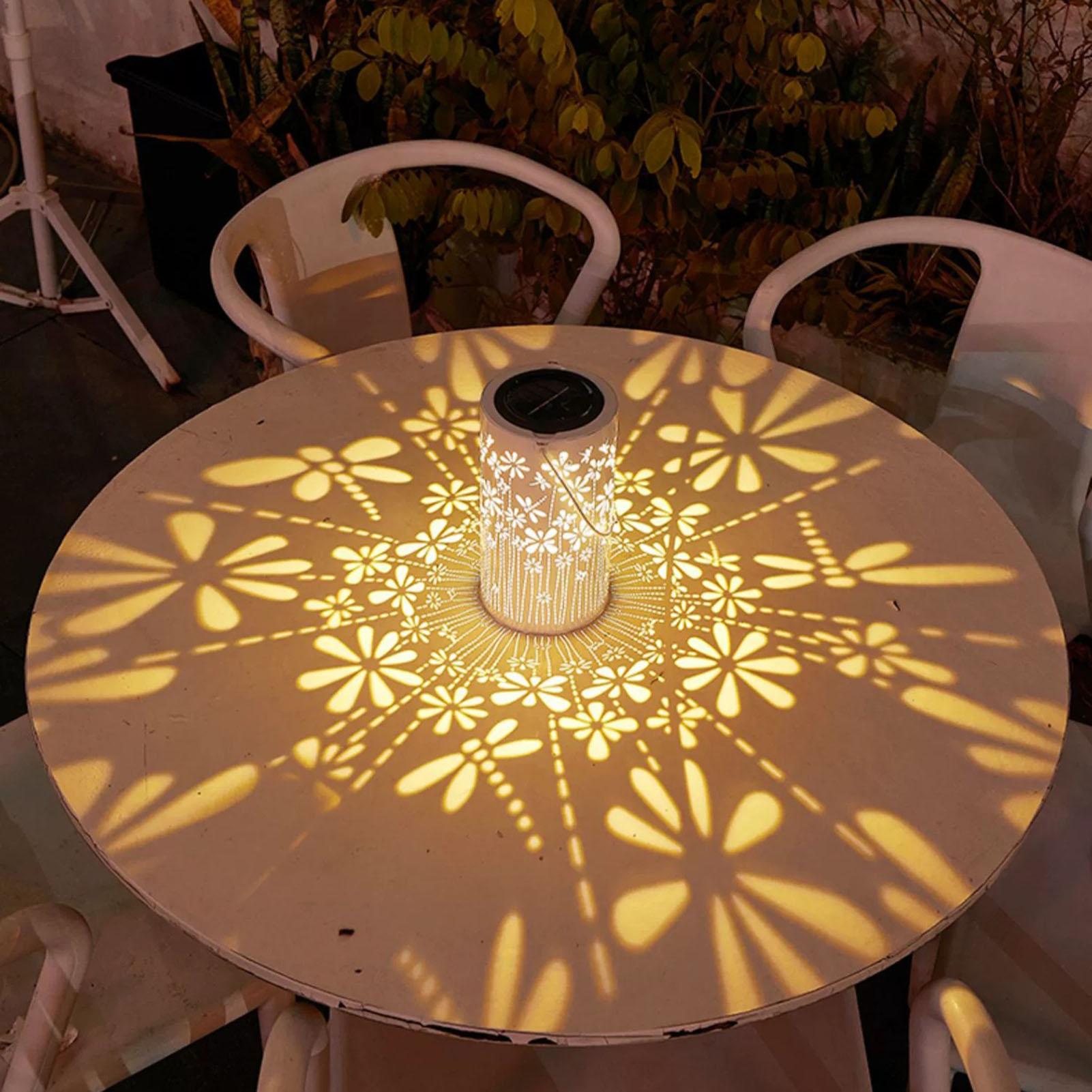 Linternas solares decorativas, - Outdoor Lighting Pathway reseña y precio