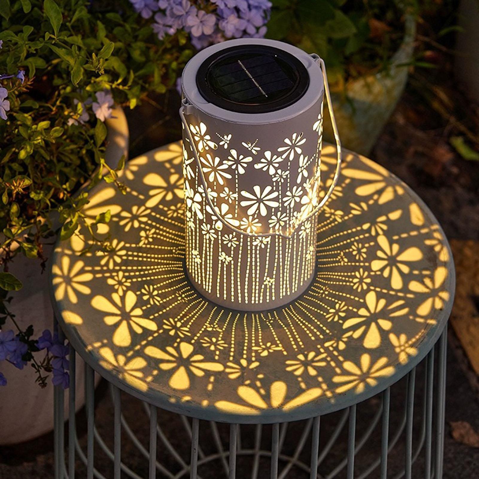 Linternas solares decorativas, - Outdoor Lighting Pathway reseña y precio