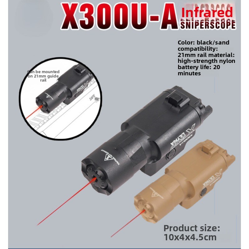 Linterna LED X300 Ultra Brilla - Outdoor Lighting Options reseña y precio