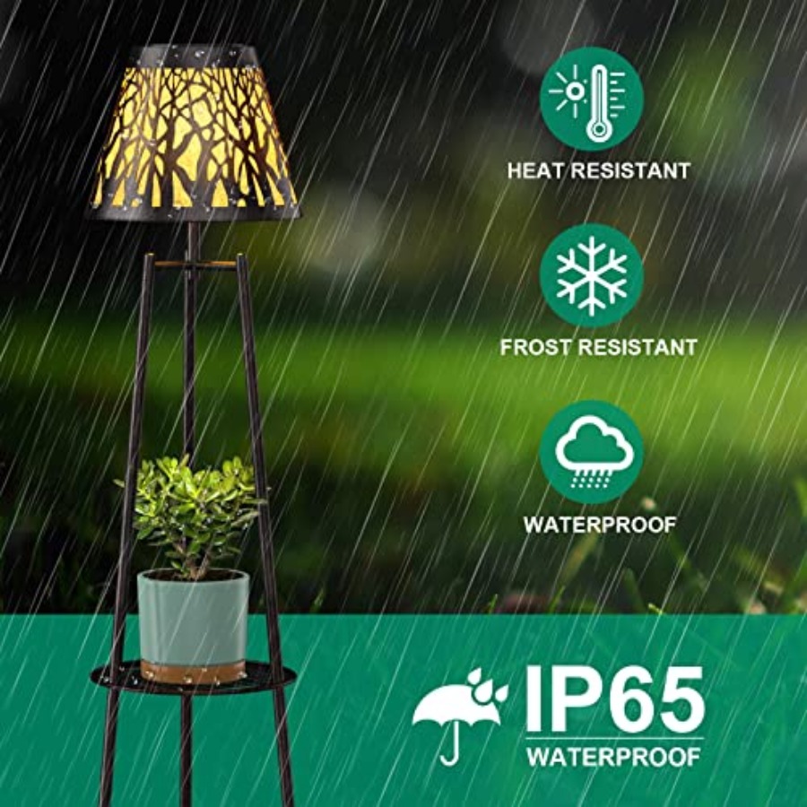 Paquete de 2 Lámparas Solares  - Outdoor Lighting Led reseña y precio
