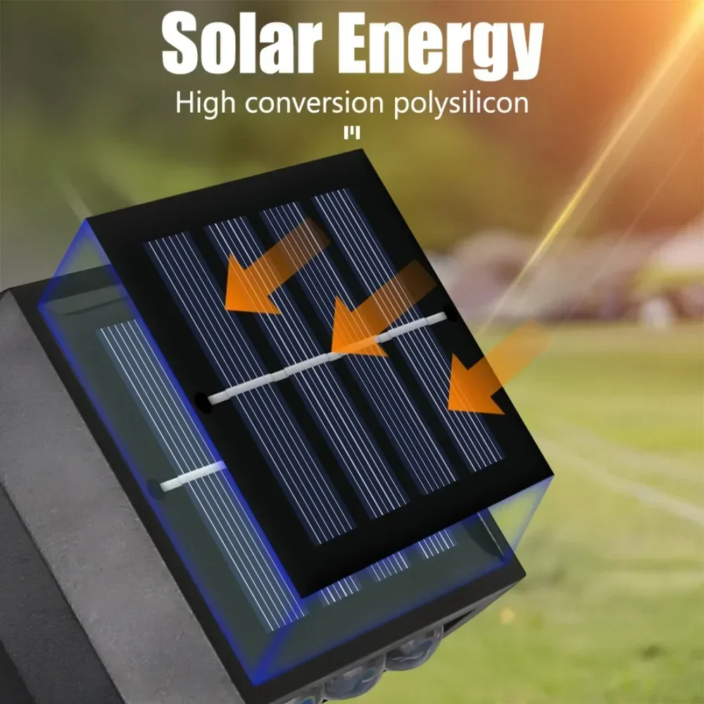 Lámpara Solar LED para Exterio - Solar Wall Sconce reseña y precio